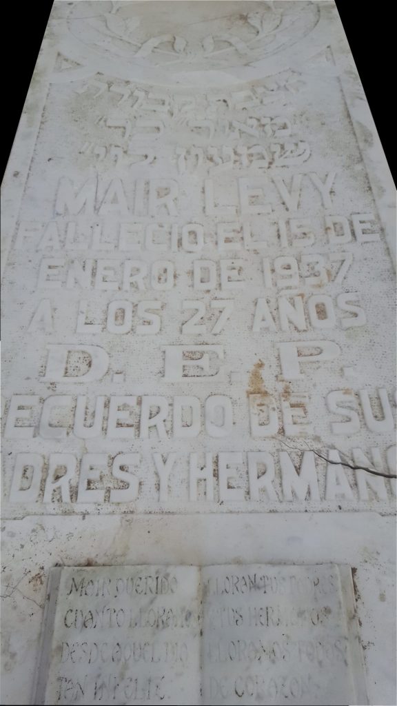 Levy Mair Cementerio Judio Larache
